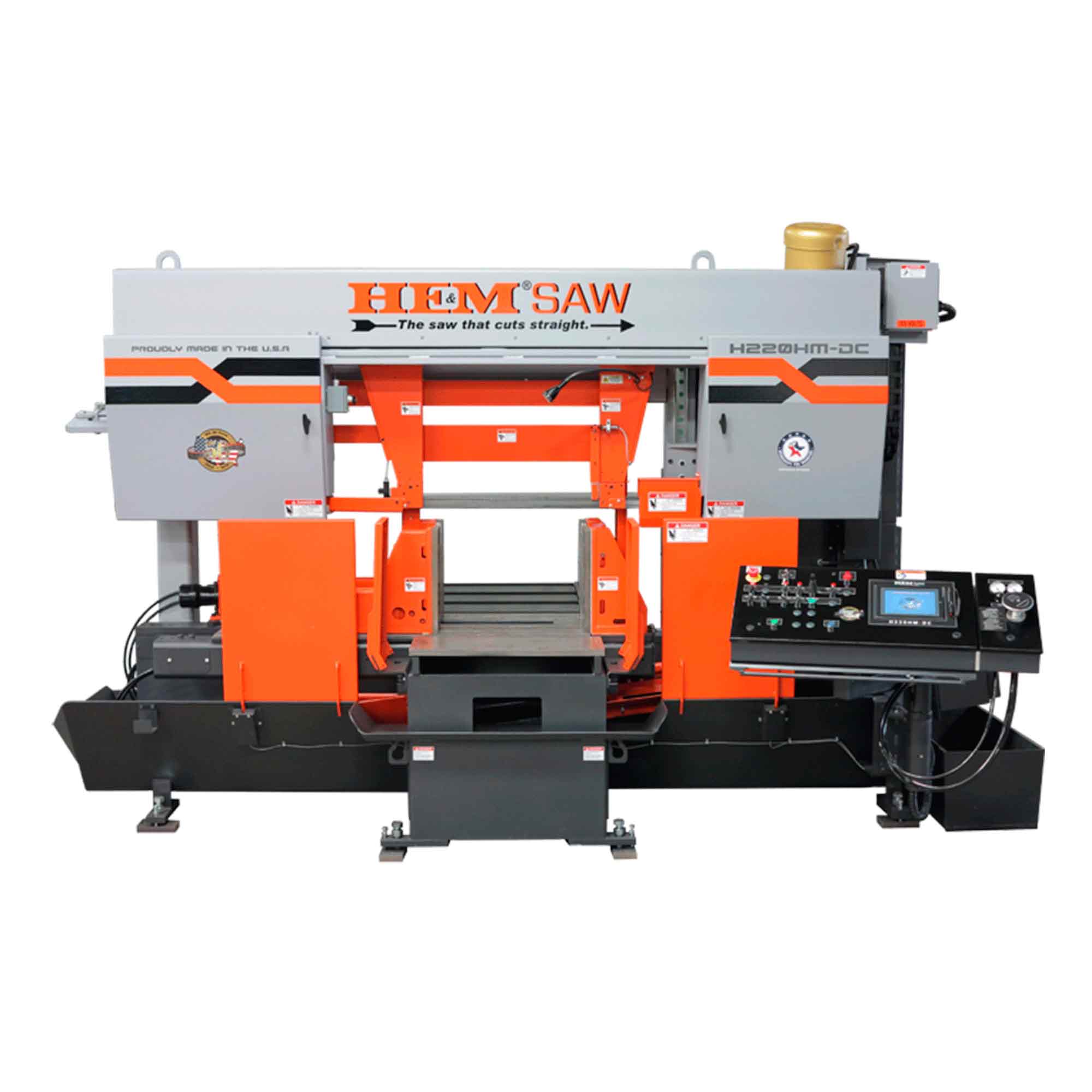 HEM SAW-H220HM-DC-CTS / H220HM-DC-CTS Máquina de Sierra Cinta Doble Columna H220HM-DC-CTS
